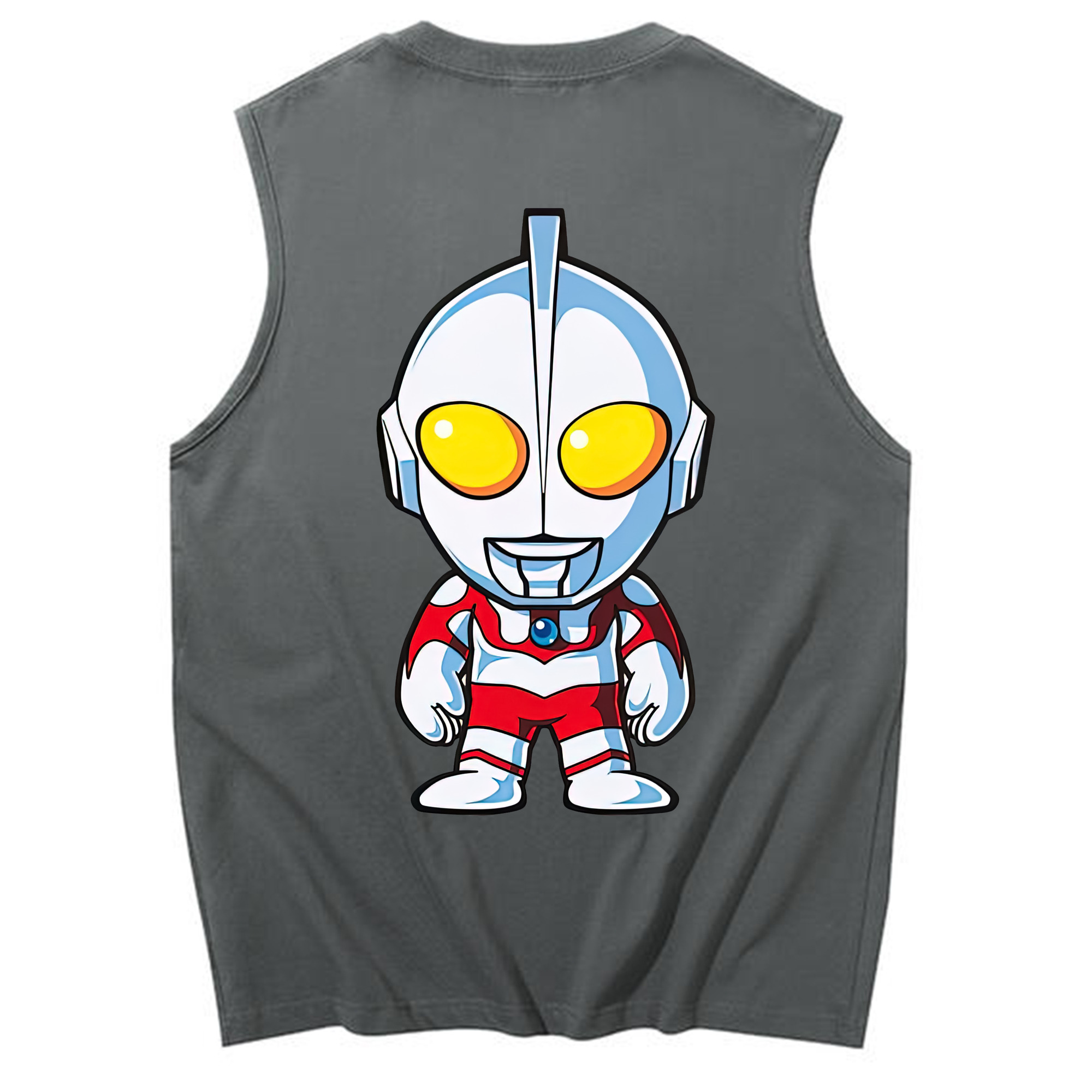 （画像用） ウルトラマン Ultraman コットン100％タンクトップ（背面プリント）